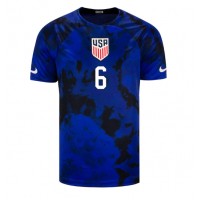 Vereinigte Staaten Yunus Musah #6 Fußballbekleidung Auswärtstrikot WM 2022 Kurzarm